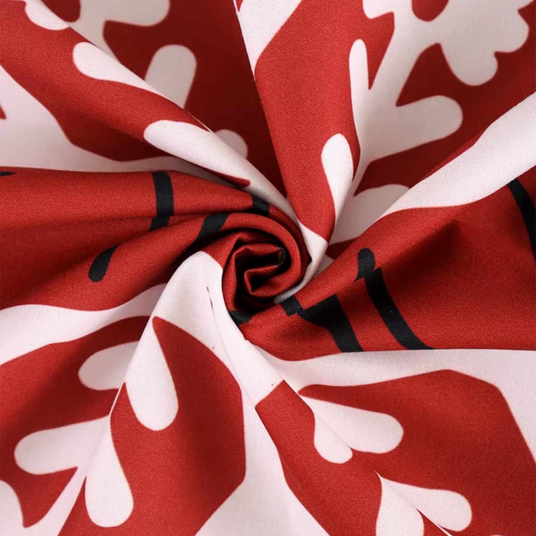 Christmas Cushion Covers Set (4 Pieces) – Red Truck & Snowflake Collection