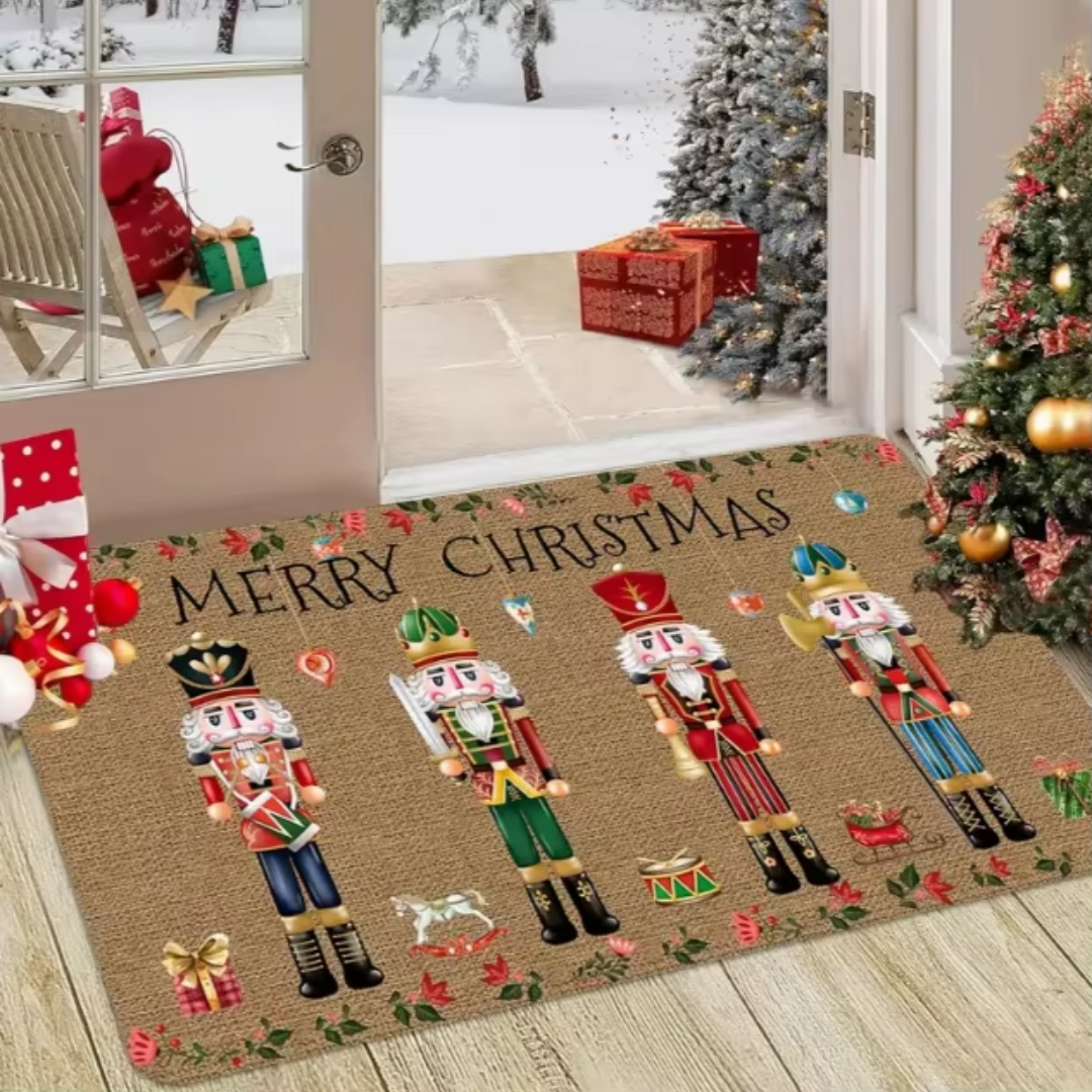 Christmas Welcome Door Mat β Festive Entryway Collection