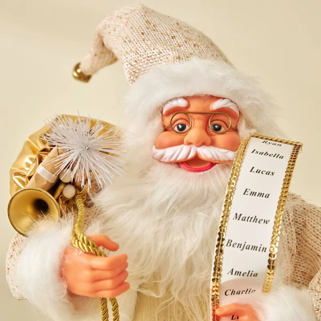 Classic Santa Claus Figurine — 30cm Nordic Christmas Decoration (6 Styles)