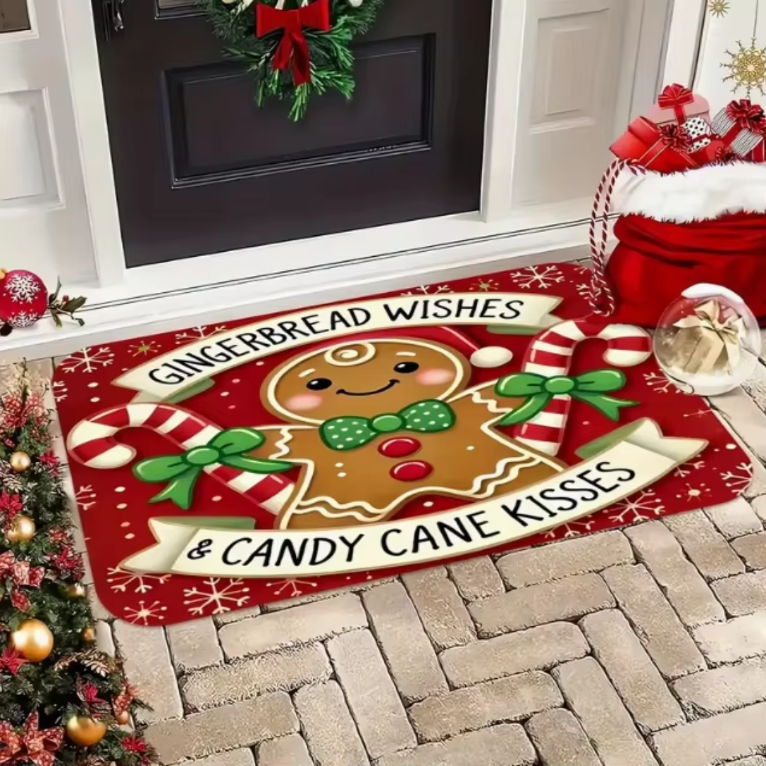 Christmas Welcome Doormat – Festive Front Door Rugs
