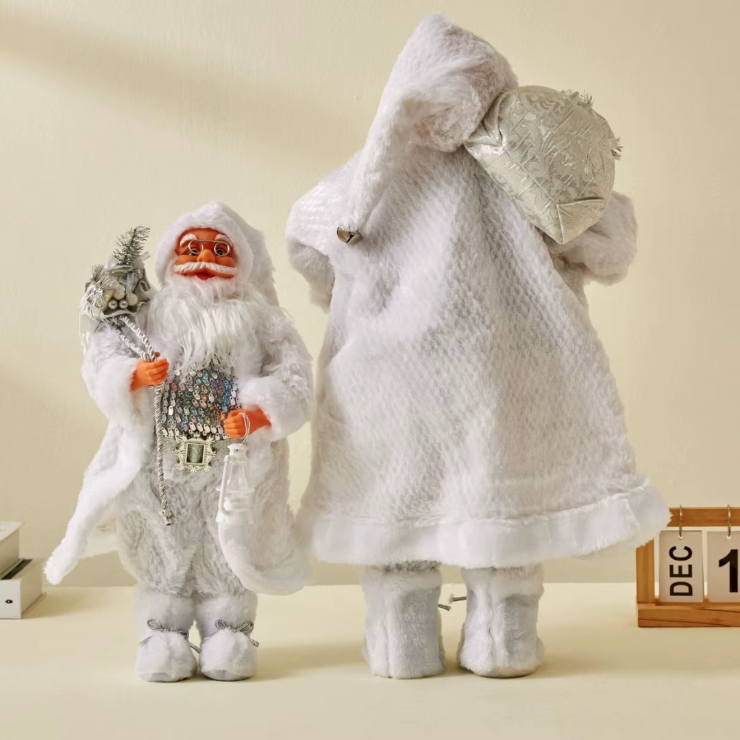 Classic Santa Claus Figurine — 30cm Nordic Christmas Decoration (6 Styles)