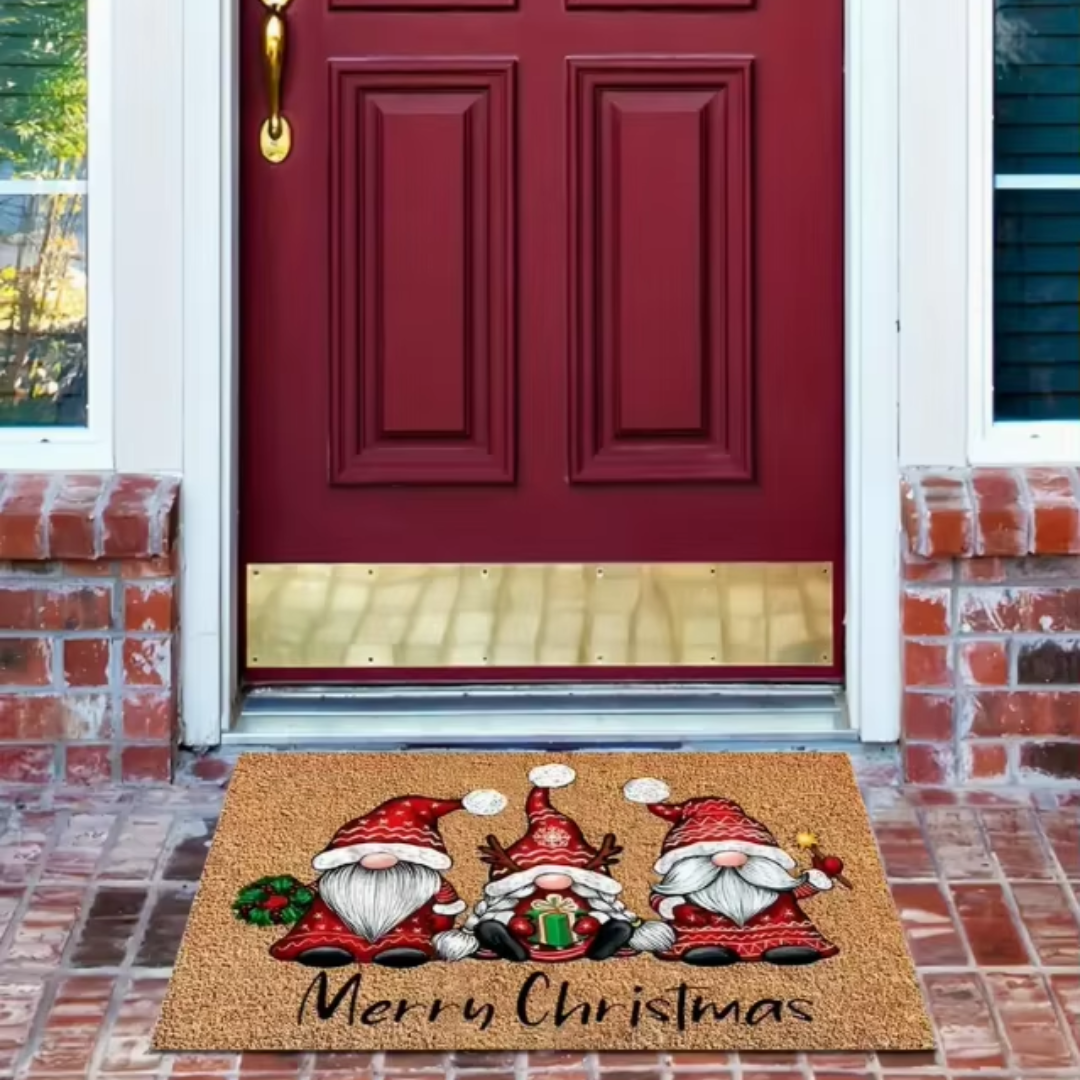 Christmas Welcome Door Mat – Festive Entryway Collection