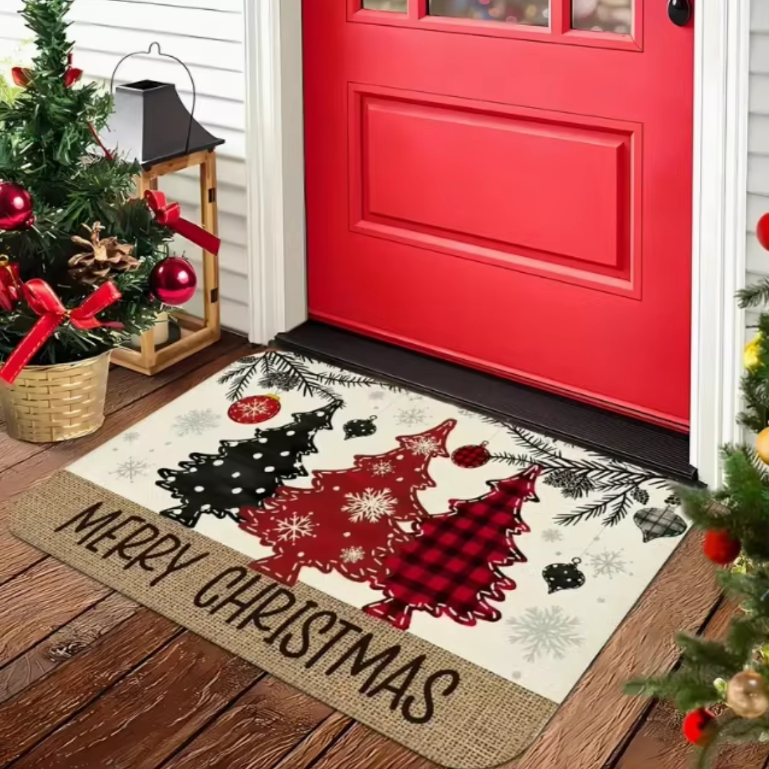 Christmas Welcome Doormat – Festive Front Door Rugs