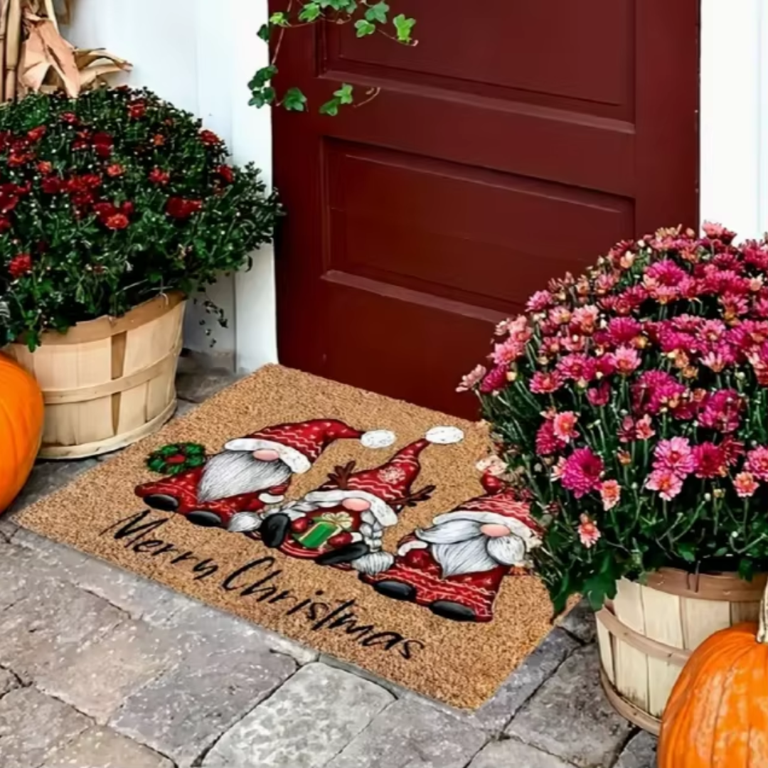 Christmas Welcome Door Mat β Festive Entryway Collection