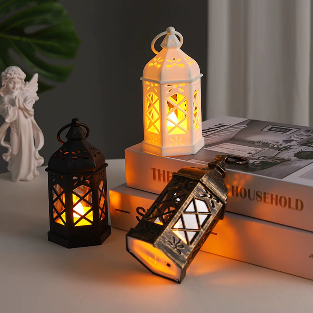 Vintage LED Mini Lantern (12.5 cm) – Warm Flicker Light