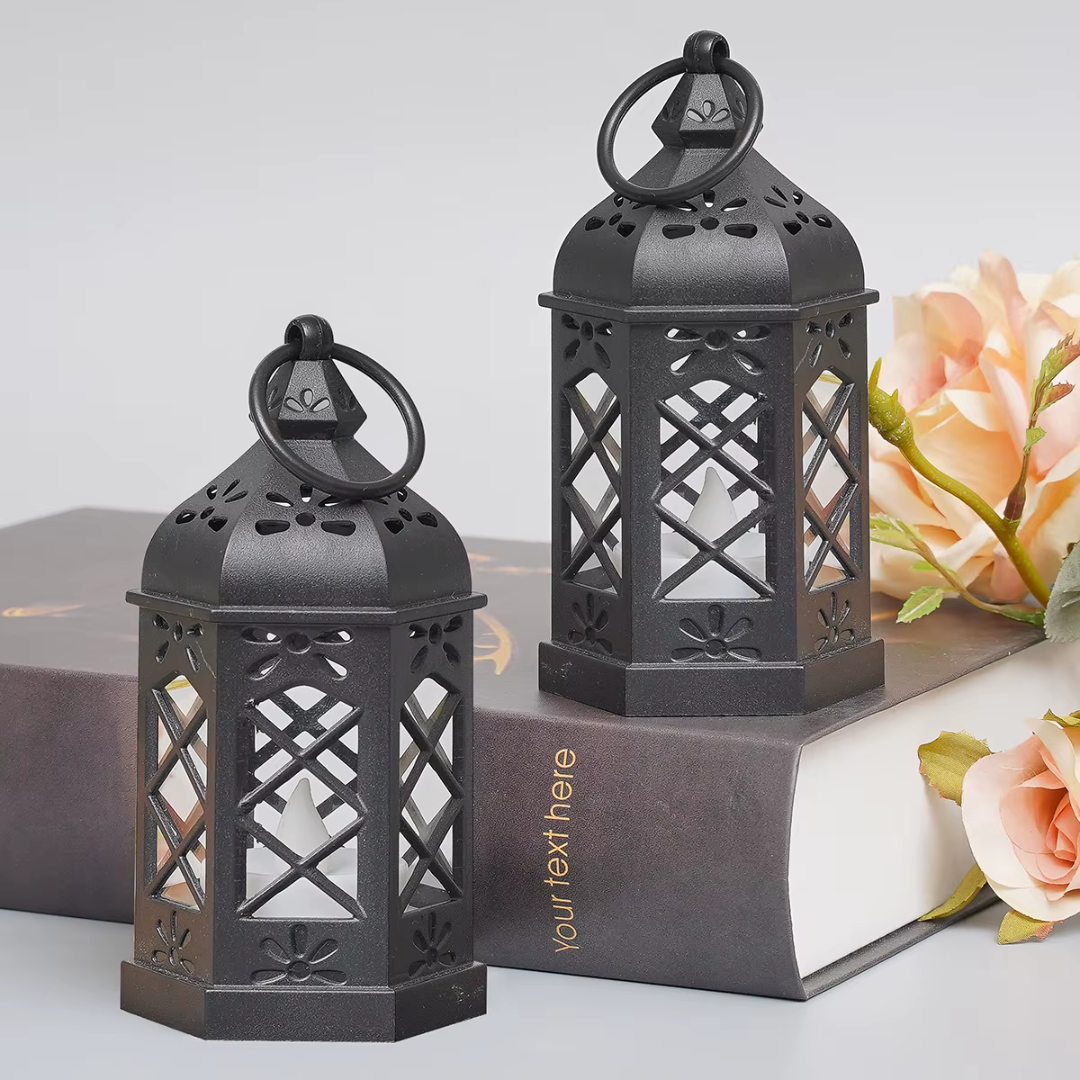 Vintage LED Mini Lantern (12.5 cm) – Warm Flicker Light