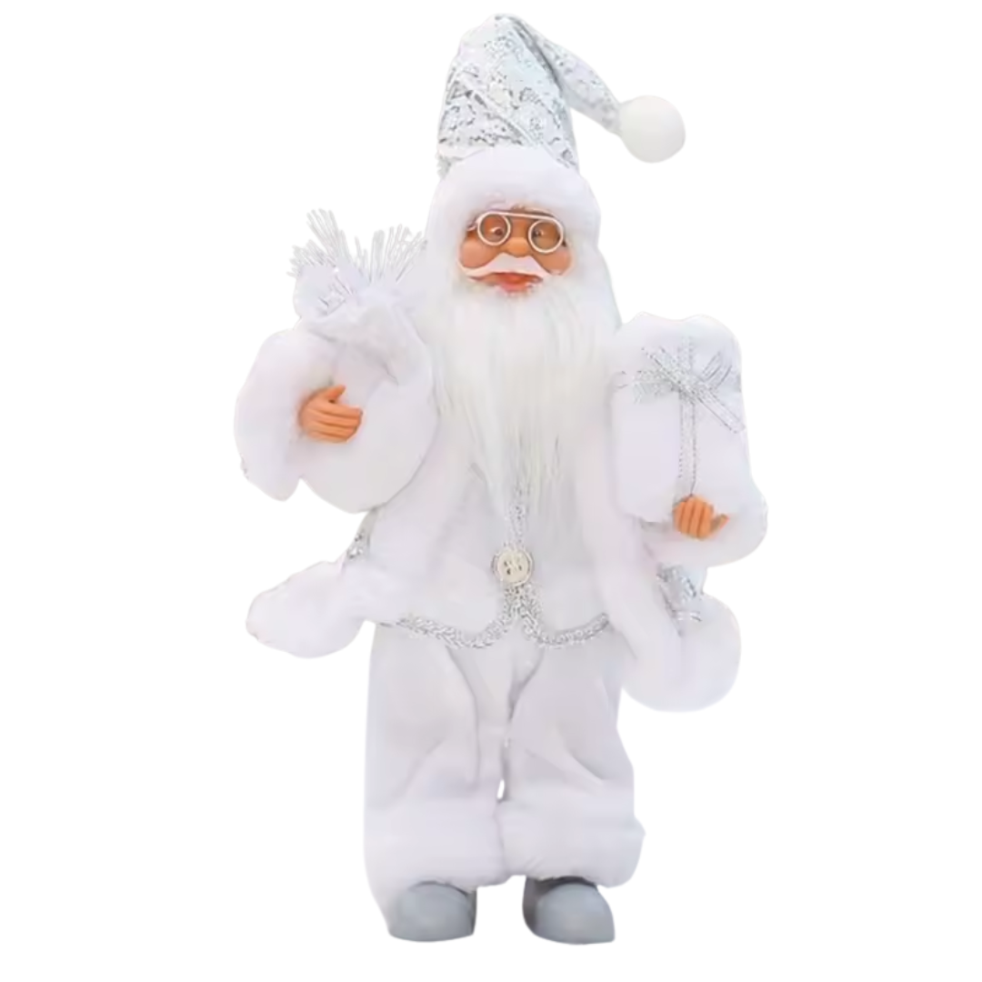 Classic Standing Santa Claus Decoration β Festive Christmas Figurine for Home Holiday Decor