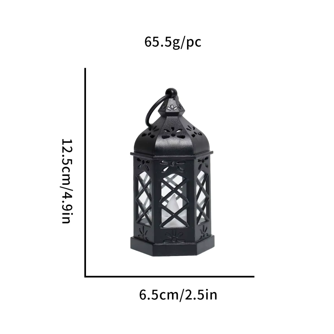 Vintage LED Mini Lantern (12.5 cm) – Warm Flicker Light