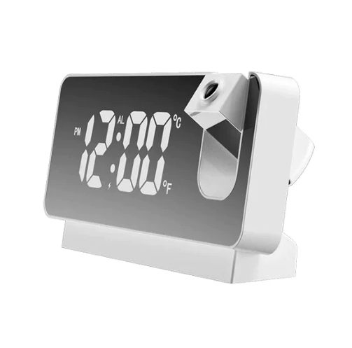 Mirror Projection Alarm Clock