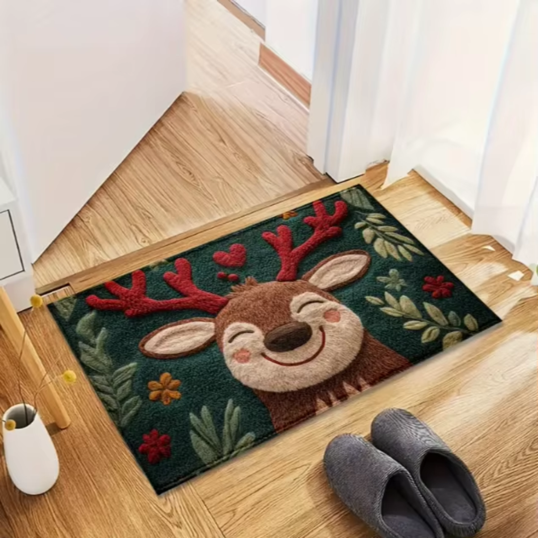 Christmas Welcome Door Mat – Festive Entryway Collection