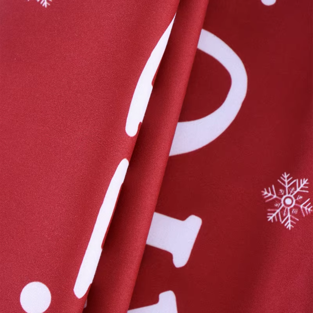 Christmas Cushion Covers Set (4 Pieces) – Red Truck & Snowflake Collection