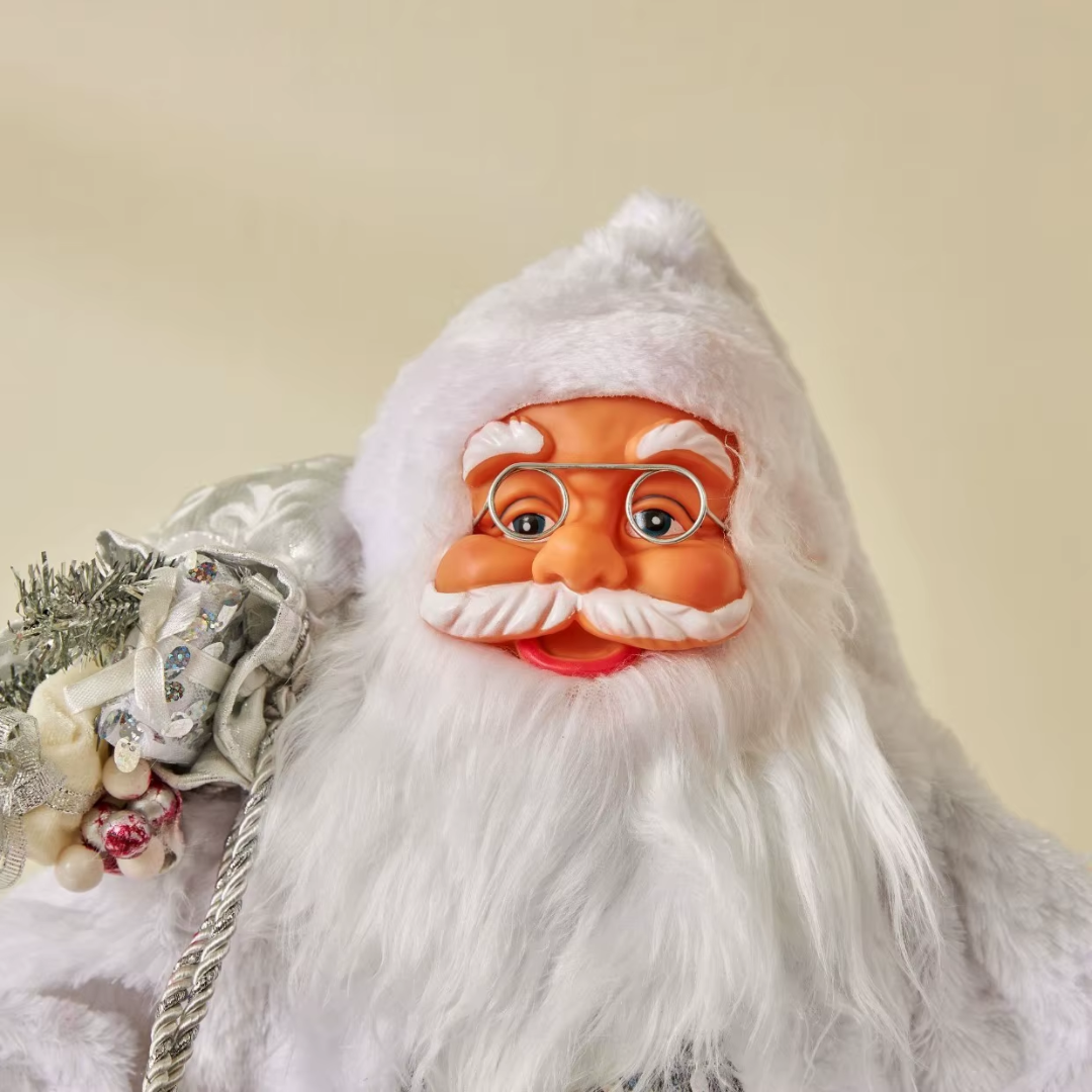 Classic Santa Claus Figurine — 30cm Nordic Christmas Decoration (6 Styles)