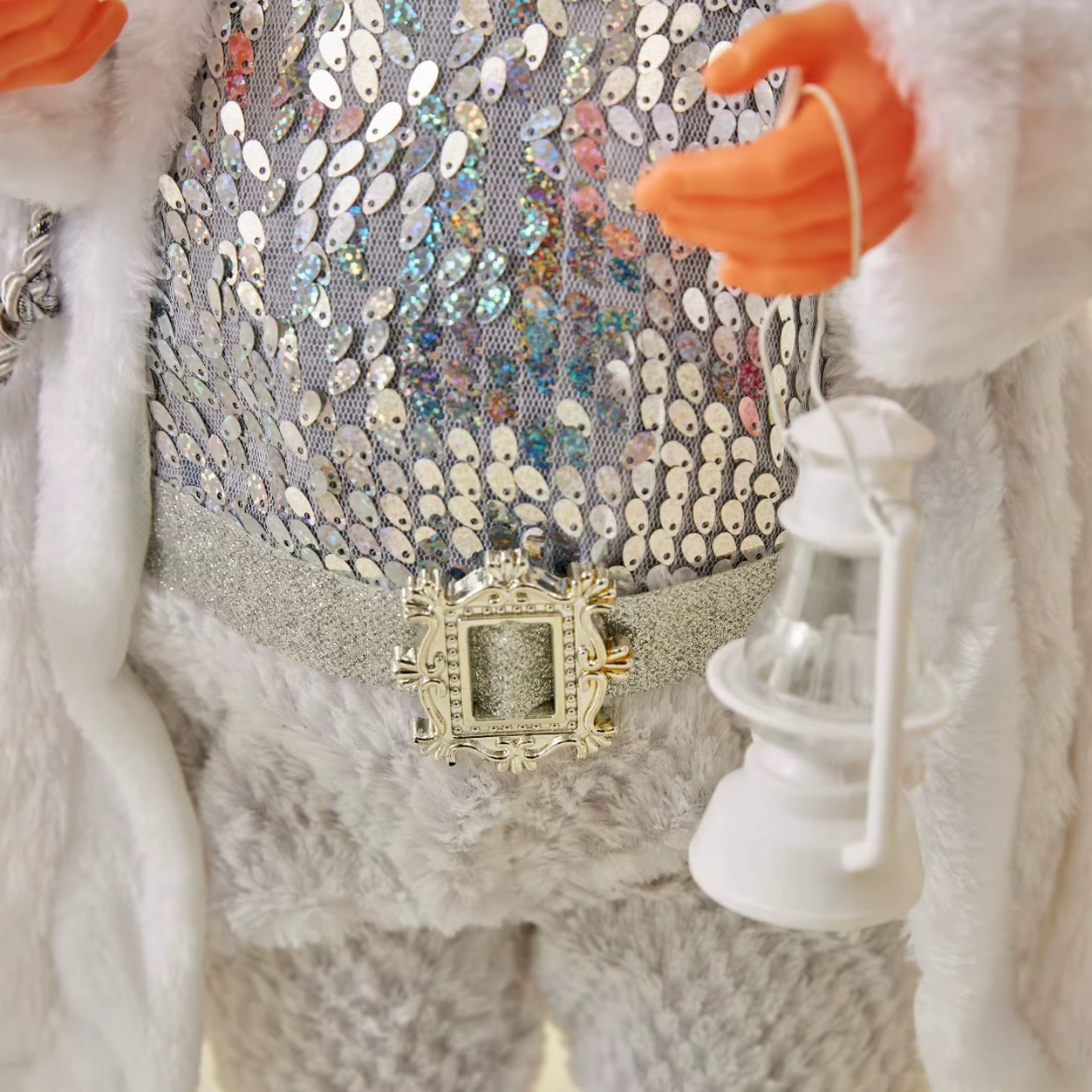 Classic Santa Claus Figurine — 30cm Nordic Christmas Decoration (6 Styles)