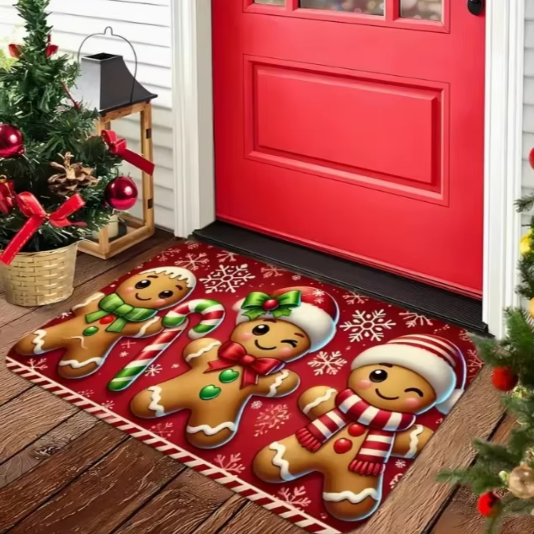 Christmas Welcome Doormat – Festive Front Door Rugs