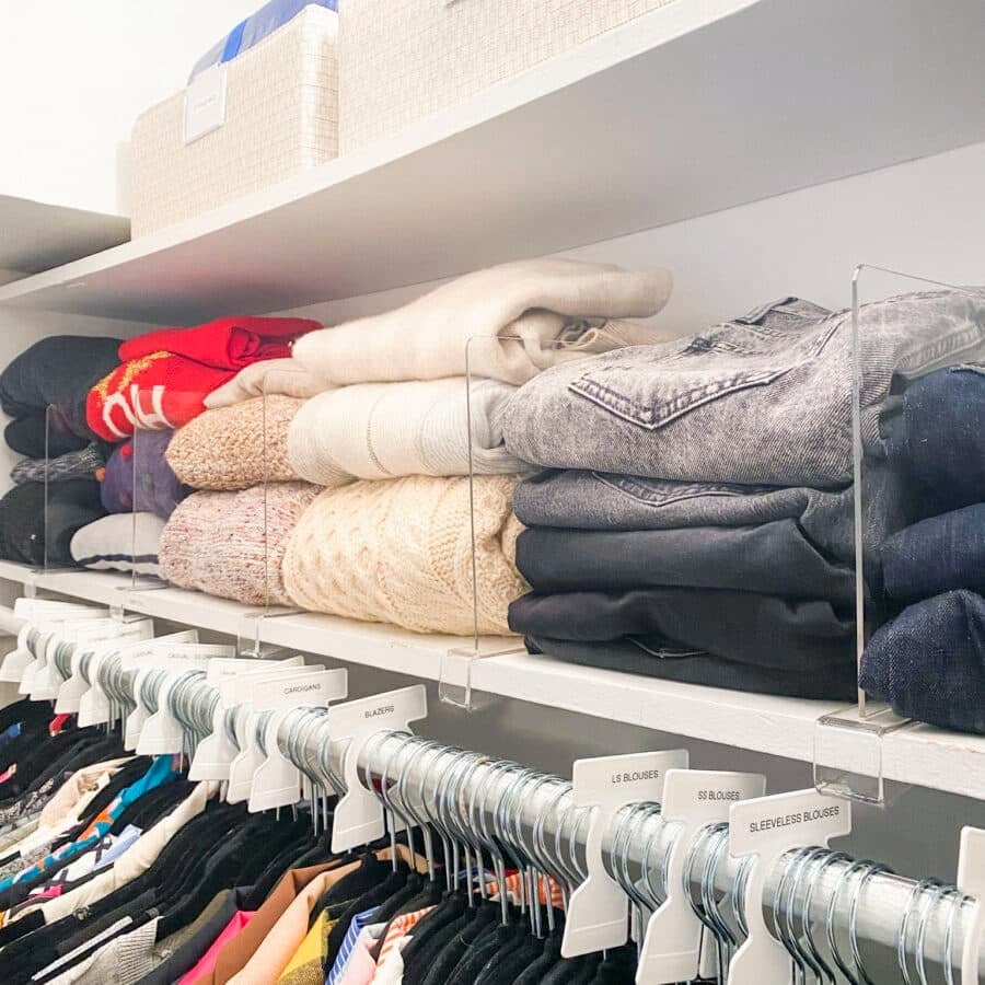 Acrylic Clothes Divider