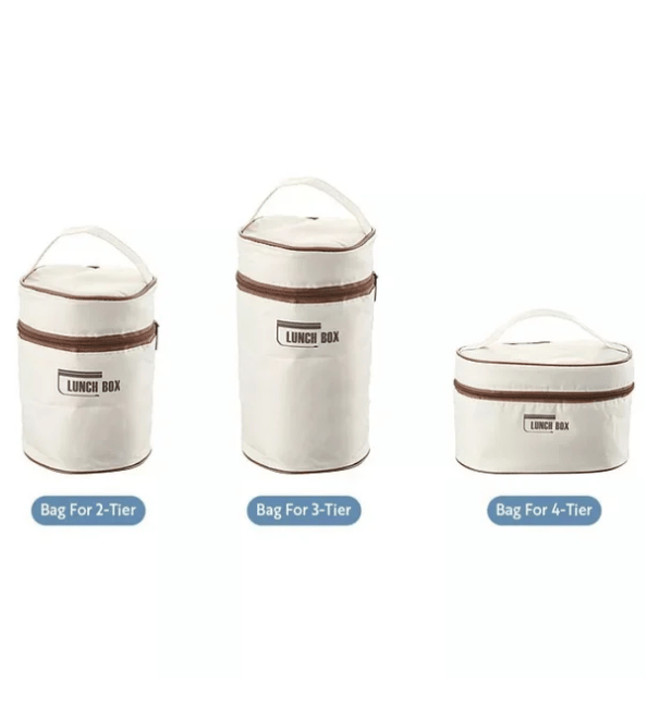 PORTABLE INSULATED LUNCH CONTAINER SET