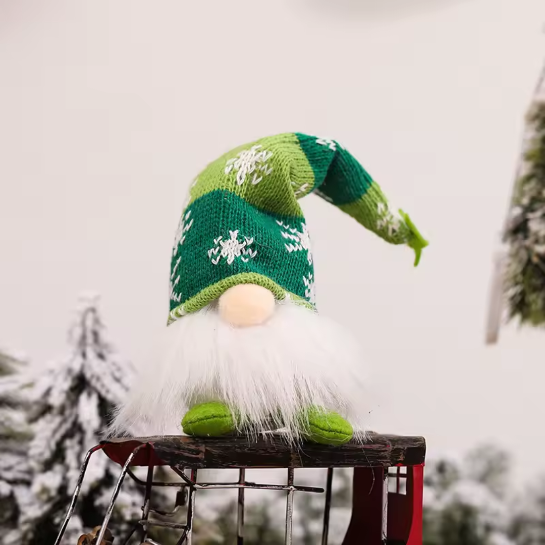 Luminous Christmas Gnome — LED Holiday Elf Decoration (3 Pieces)