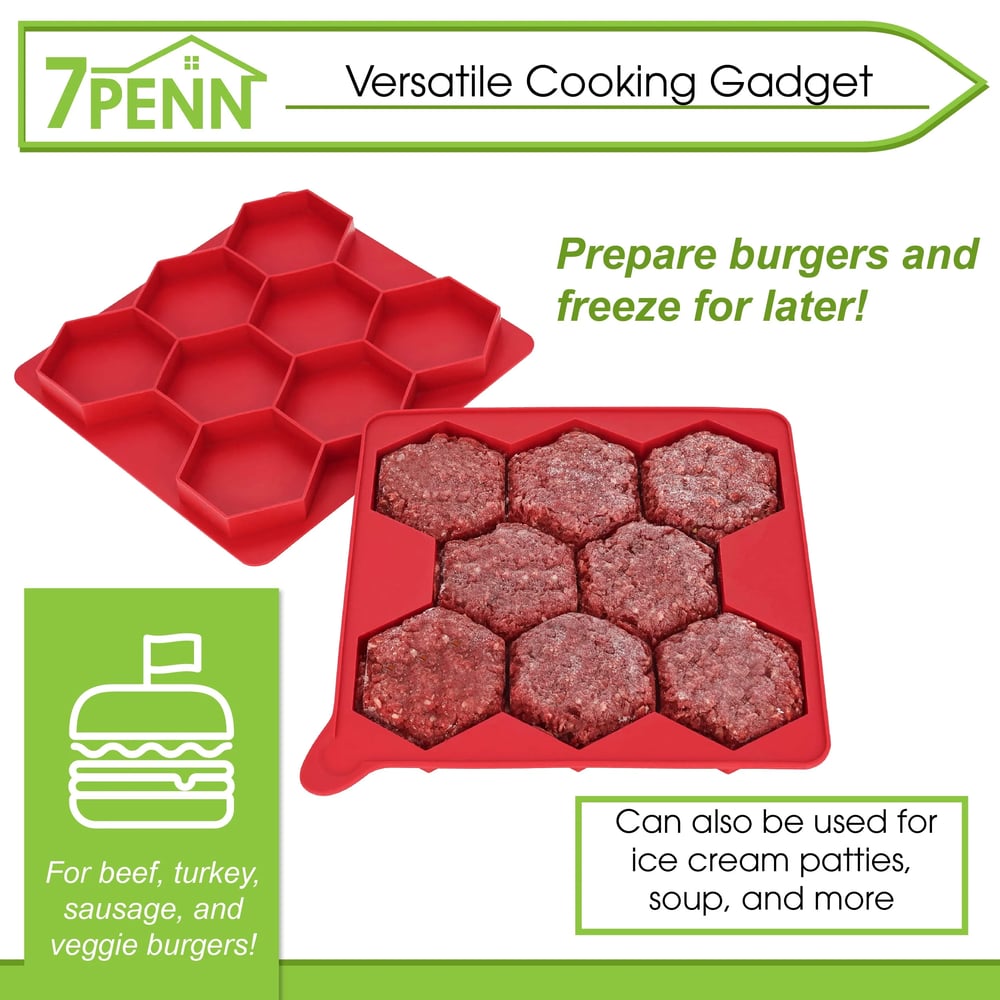 Silicone Burger Press Slider Mold