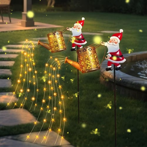 Solar Watering Can Garden Lights